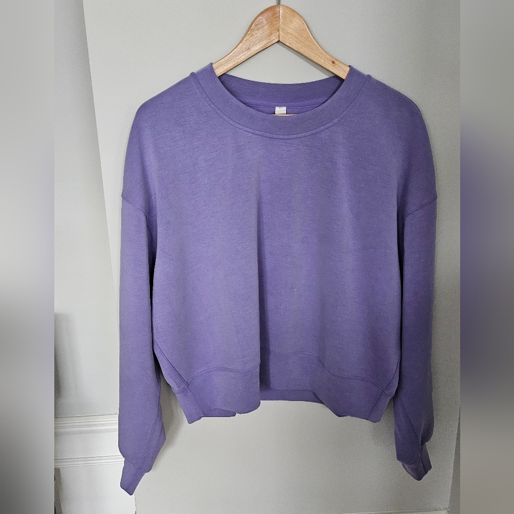 Lululemon Softstreme Perfectly Oversized Cropped Crew